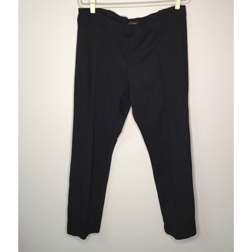 Banana Republic Womens XXL Straight Leg Pull On Stretch Seamed Pants Casual